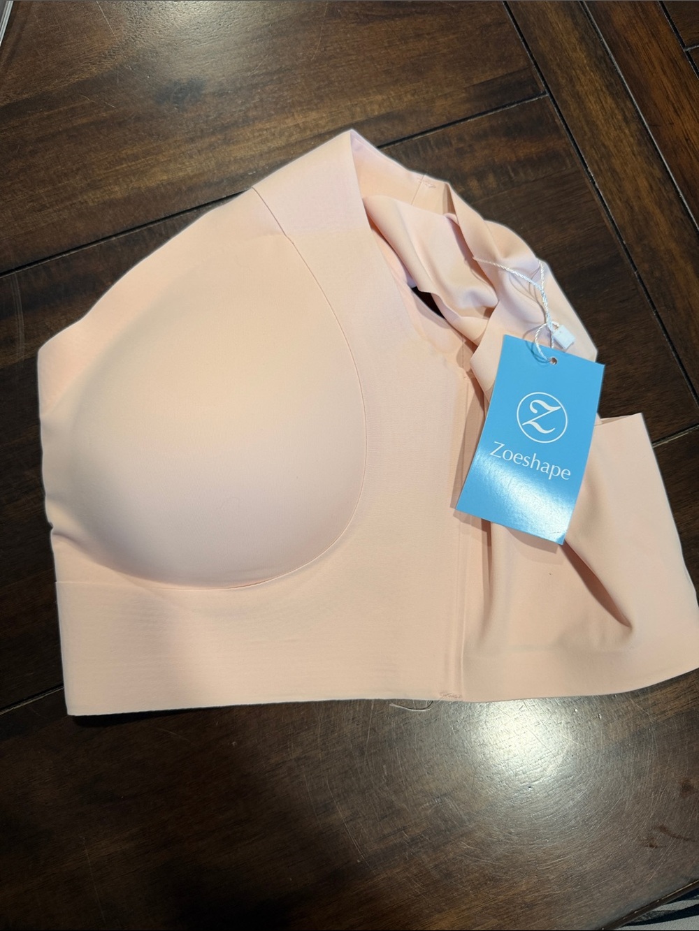 Light Pink Seamless Bandeau Bra